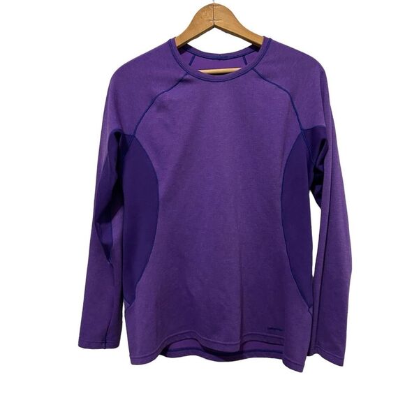 Patagonia Tops - Patagonia Capilene 3 Midweight Crew Neck Long Sleeve Tee Shirt M Purple